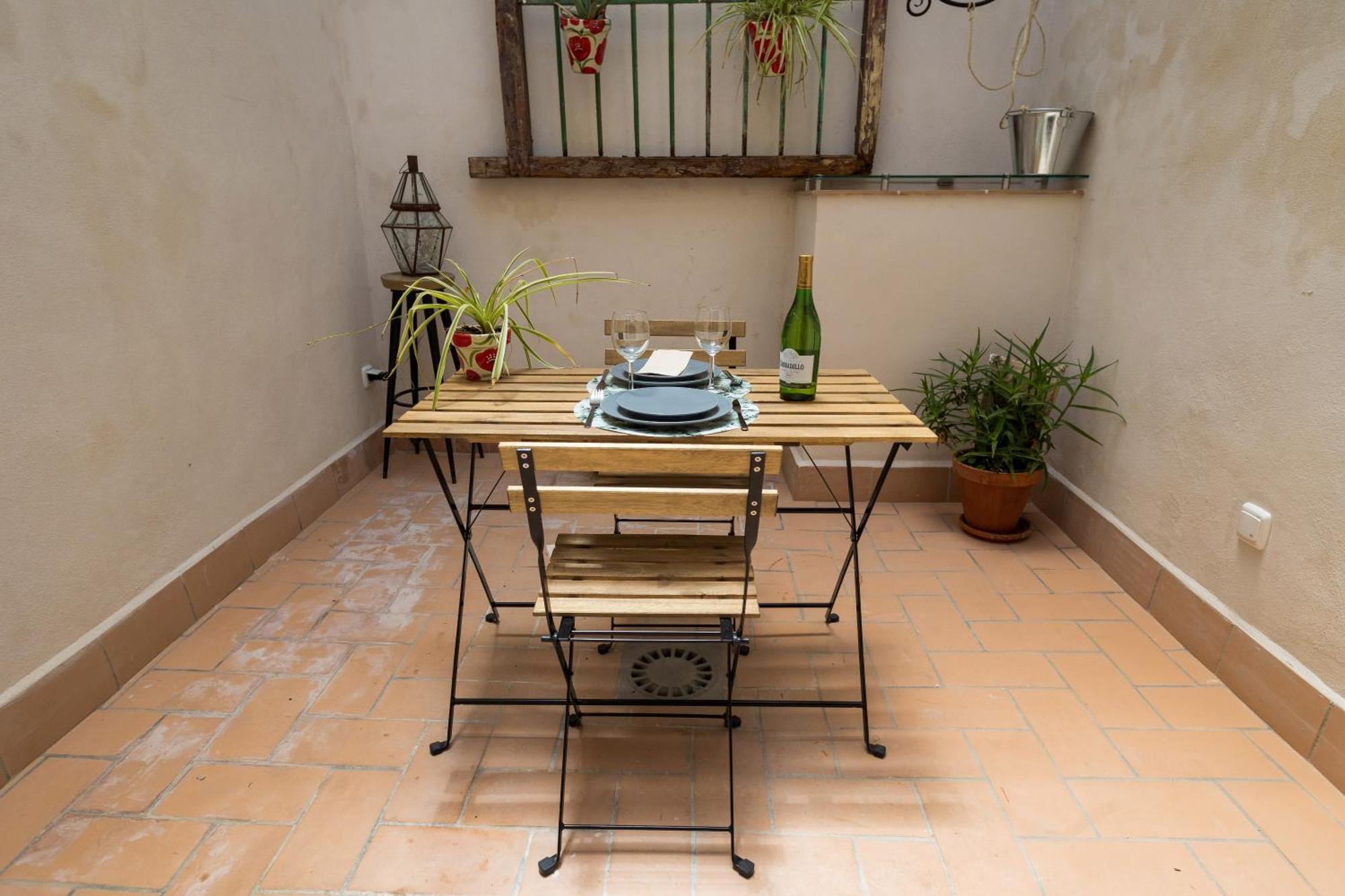 Casa Portus Gaditanus S XVIII Patio Andaluz El Puerto de Santa Maria Bilik gambar